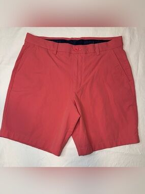 Vineyard Vines Men’s Performance Featherweight Shorts 8 Inch Sz 32 Salmon Pink